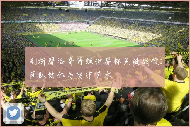 剖析摩洛哥晋级世界杯关键战役：团队协作与防守艺术